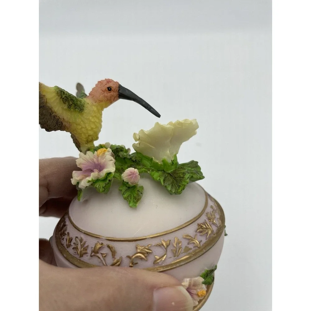 Vtg‎ Hummingbird Songbird Treasures Music Box Collection Unchained Melody